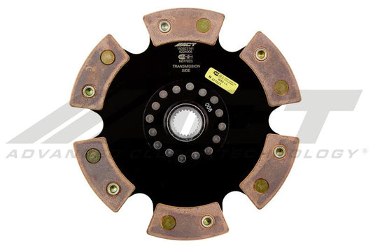 ACT 6 Pad Rigid Race Clutch Disc 240sx KA24E / KA24DE / CA18  6224006