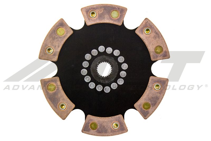 ACT 6 Pad Rigid Race Clutch Disc 240sx KA24E / KA24DE / CA18 6224006