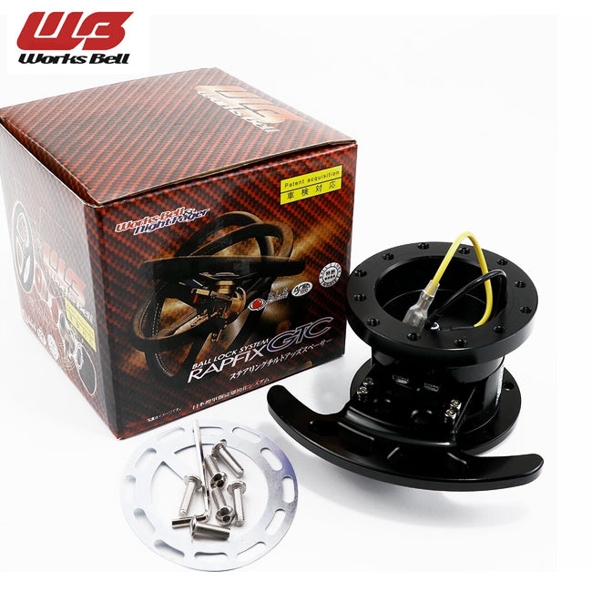 Works Bell Rapfix GTC Tilt Up Hybrid Steering Wheel Hub – S