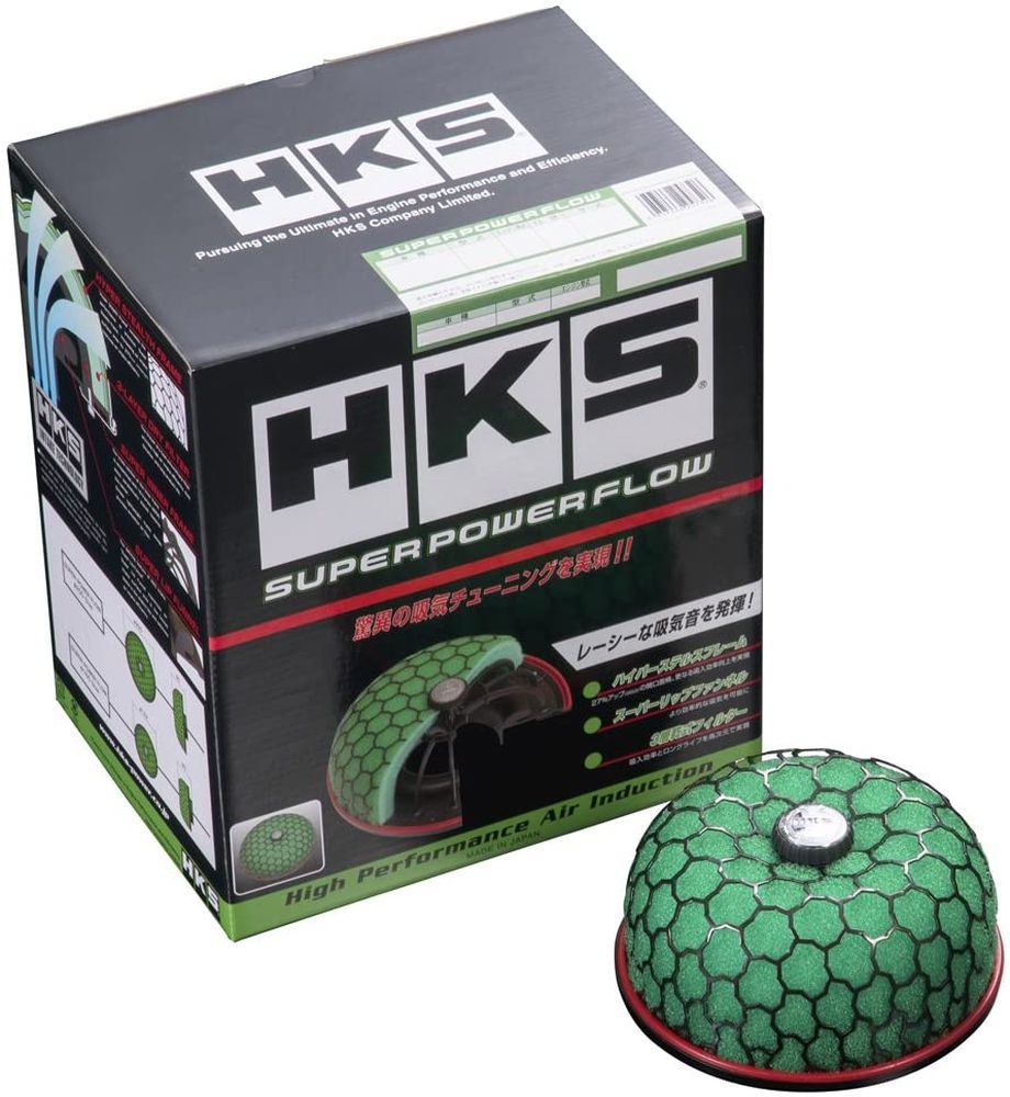 HKS Air Intake SPF Super Power Flow Filter - ECR33 R33 / WGNC34 R34 RB25DET