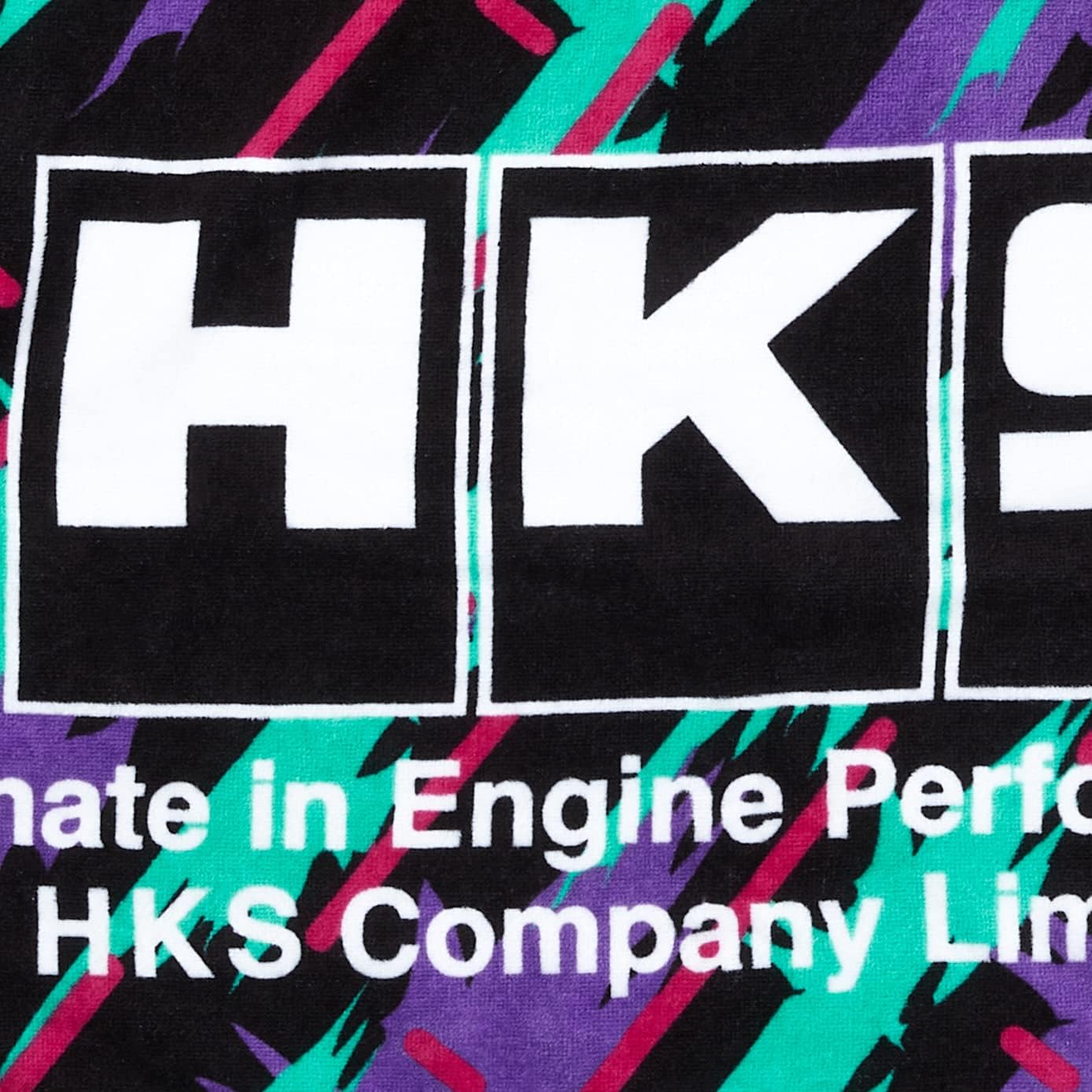 HKS Super Racing Sports Towel Oil Splash color - 42cm x 120cm