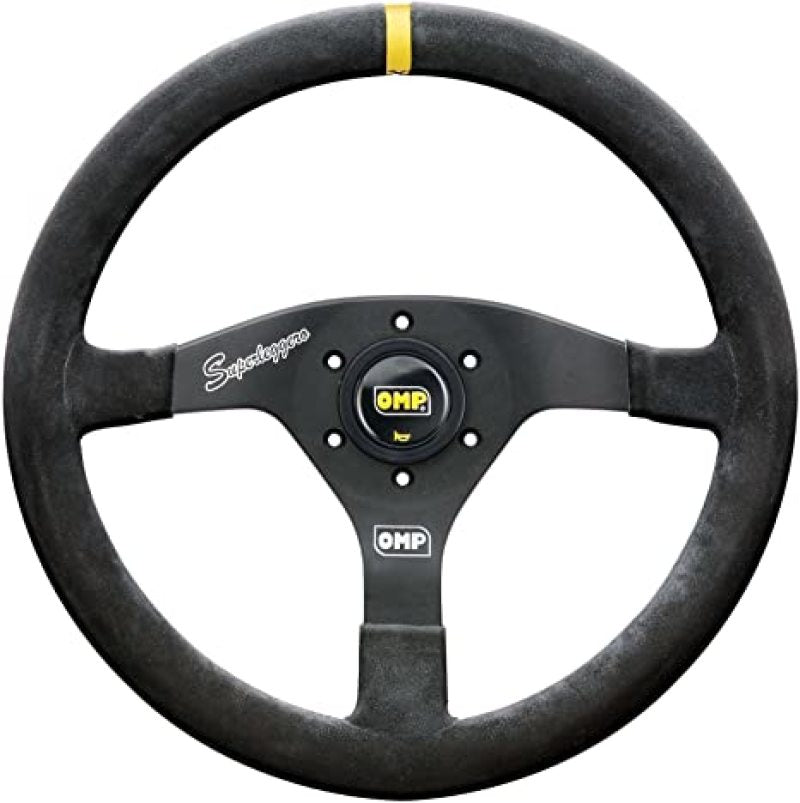 OMP Velocita Superleggero Steering Wheel - Suede 350mm / Flat