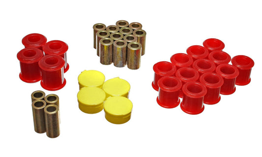 Energy Suspension 240sx S13 Rear Control Arm Bushing Set - RED