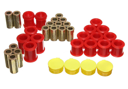 Energy Suspension 240sx S14 Rear Control Arm Bushing Set - RED