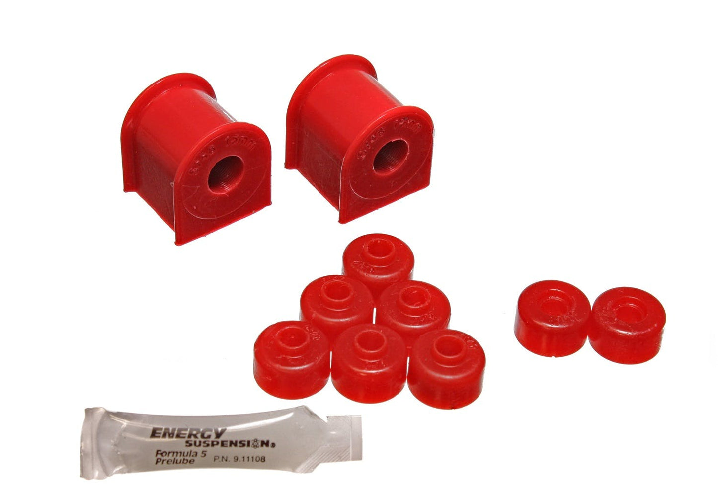 Energy Suspension 240sx S13 Rear Sway Bar 15mm Bushing Set - RED