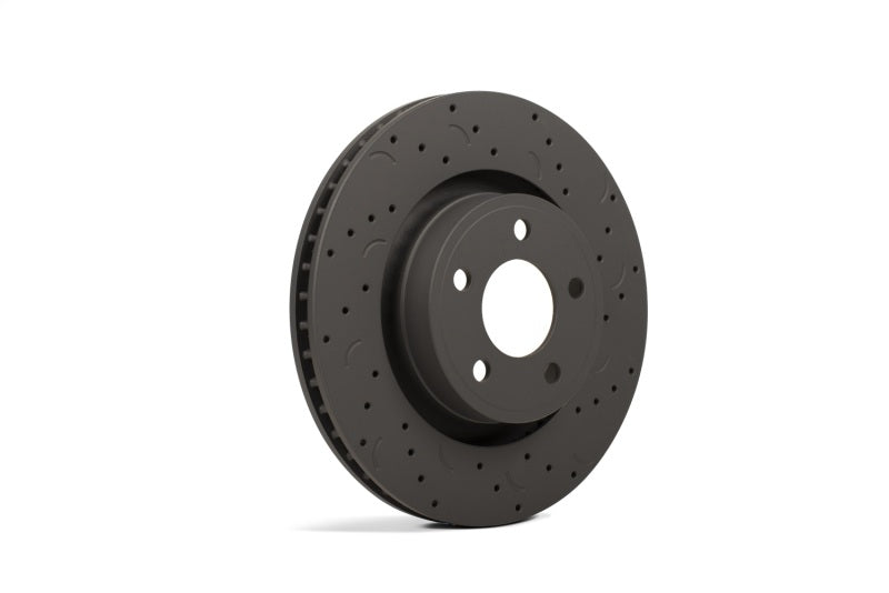Hawk Talon Slotted & Drilled Brake Disc Set - 89-94 Nissan 240sx - Front / 4 lugs