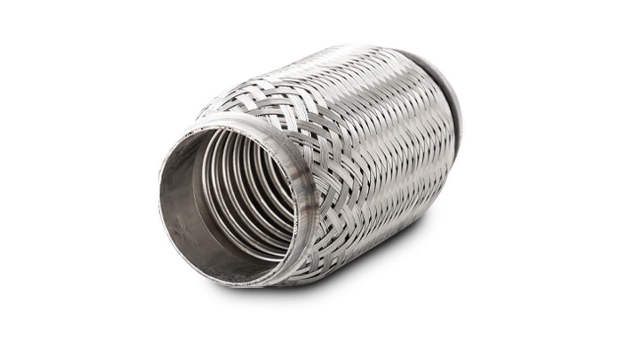 Vibrant SS Flex Coupling without Inner Liner 2.5in in/out x 6in
