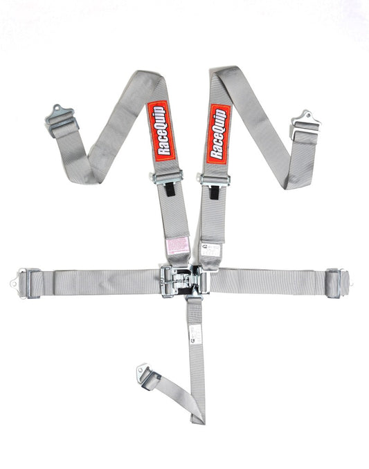 RaceQuip SFI 5pt 3in Harness Seat Belt Latch & Link - Platinum