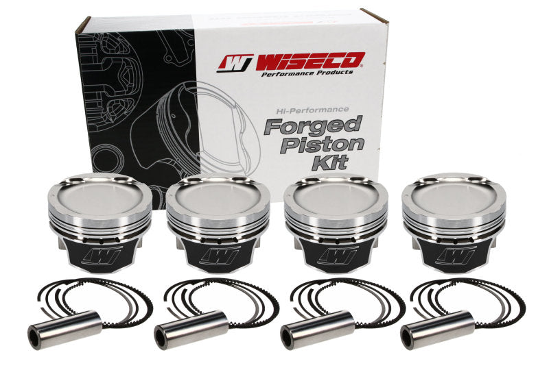 Wiseco SR20DET Forged Racing Piston Set – 87mm Bore – 29mm CH, -17.00cc