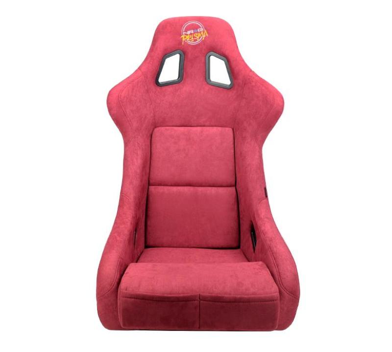 NRG FRP Bucket Seat PRISMA Edition Maroon - Medium & Large