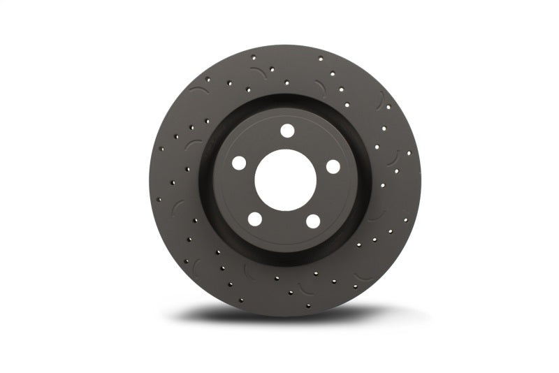 Hawk Talon Slotted & Drilled Brake Disc Set - 89-94 Nissan 240sx - Front / 4 lugs