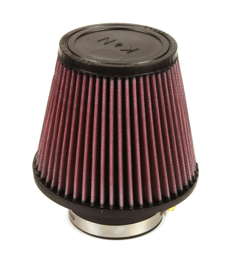 K&N High Flow Universal Air Filter 3In inlet / 6in Base / 4in Top / 5in Height