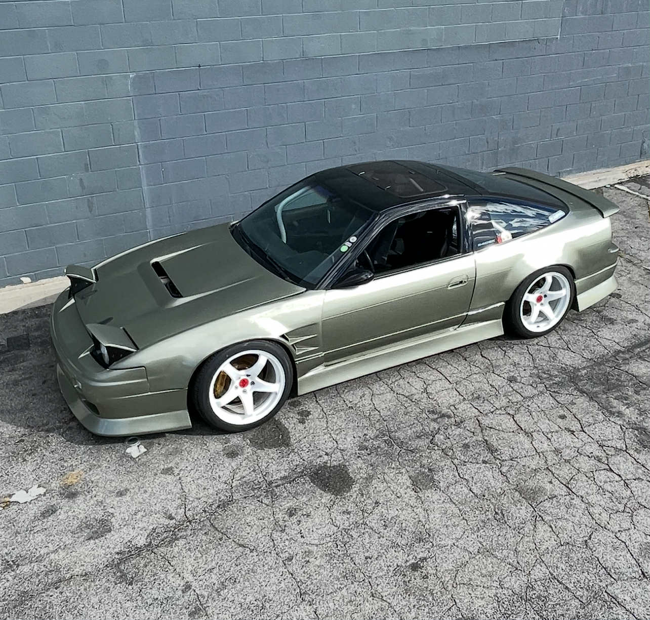 Origin 180sx S13 Popup Type 1 Vented Hood