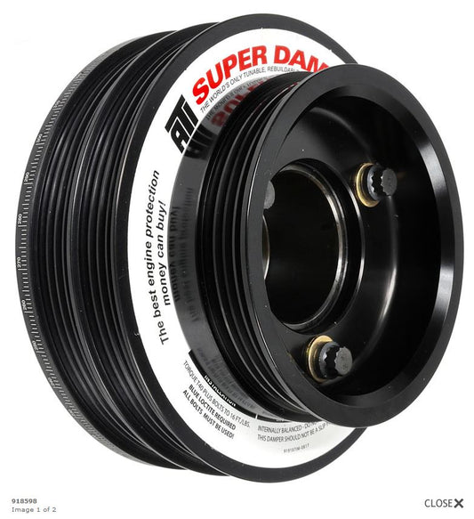 ATI Super Damper Nissan RB26 R33 R34 Harmonic Crank Pulley 750hp - w/PS Pulley