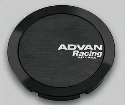 Advan 73mm Full Flat Wheel Centercap - Black