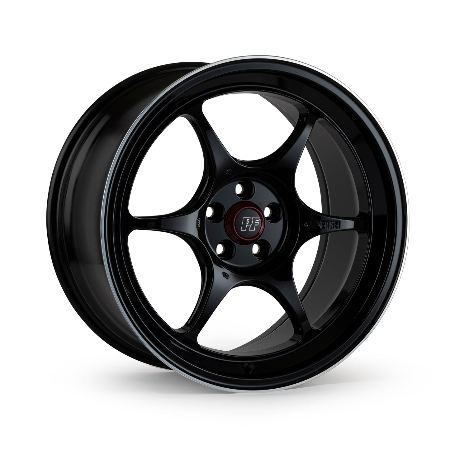 Enkei PF06 17x8.5 +30 5x114.3 - Black Wheel