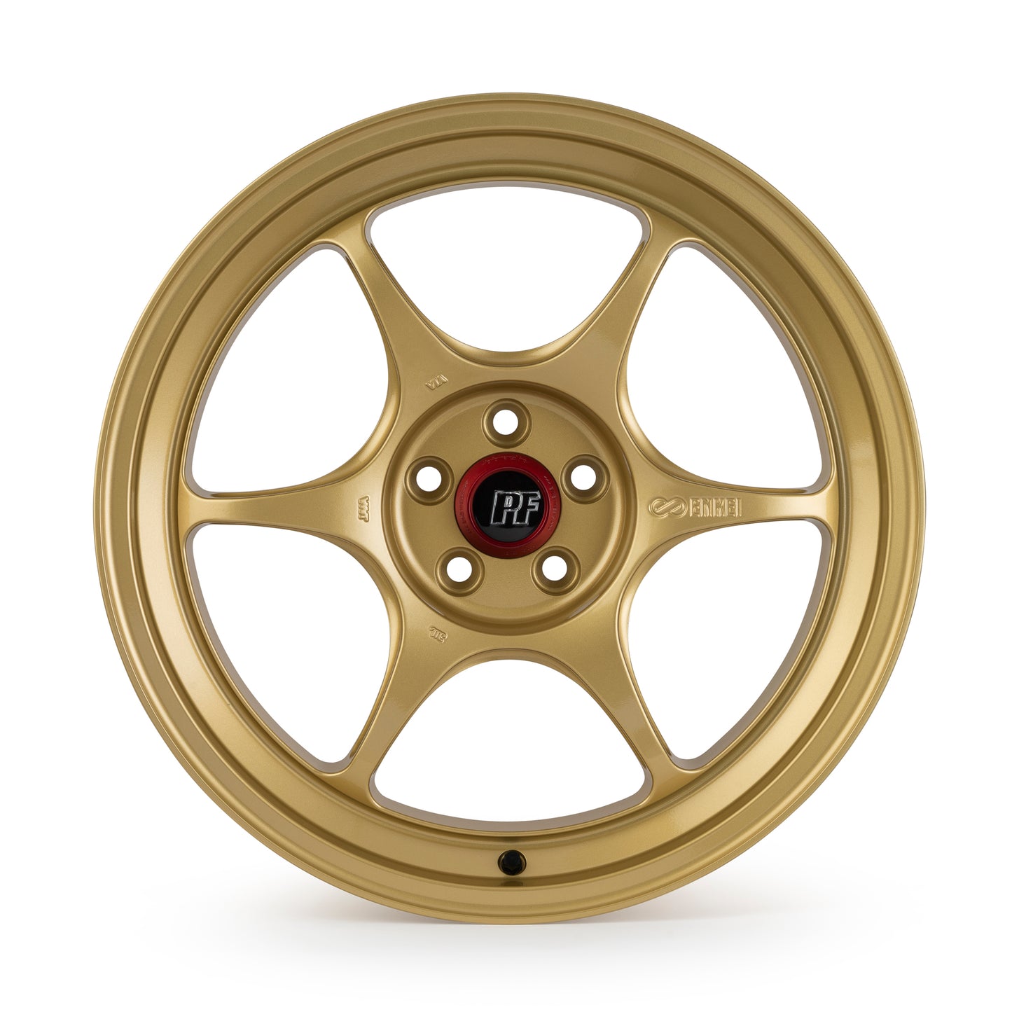 Enkei PF06 17x9 +35 5x114.3 - Gold Wheel