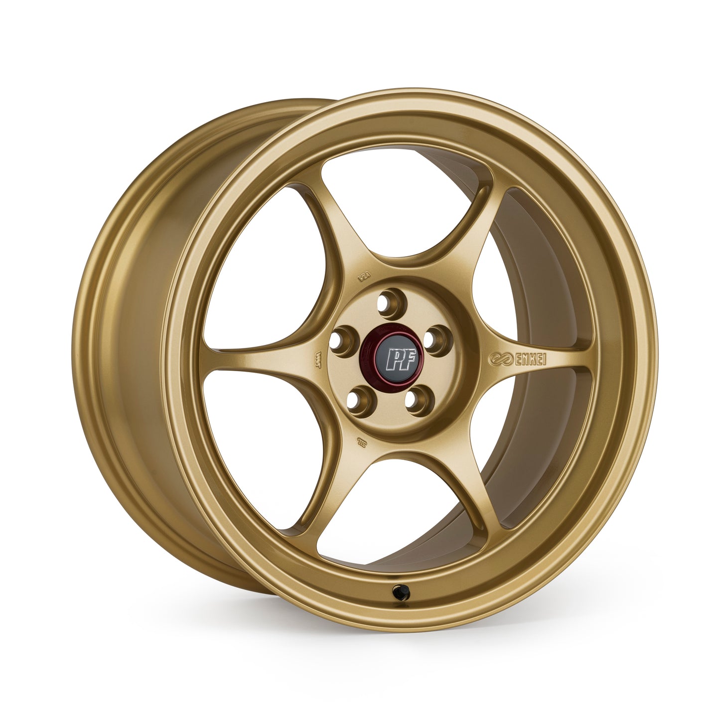 Enkei PF06 17x9 +35 5x114.3 - Gold Wheel