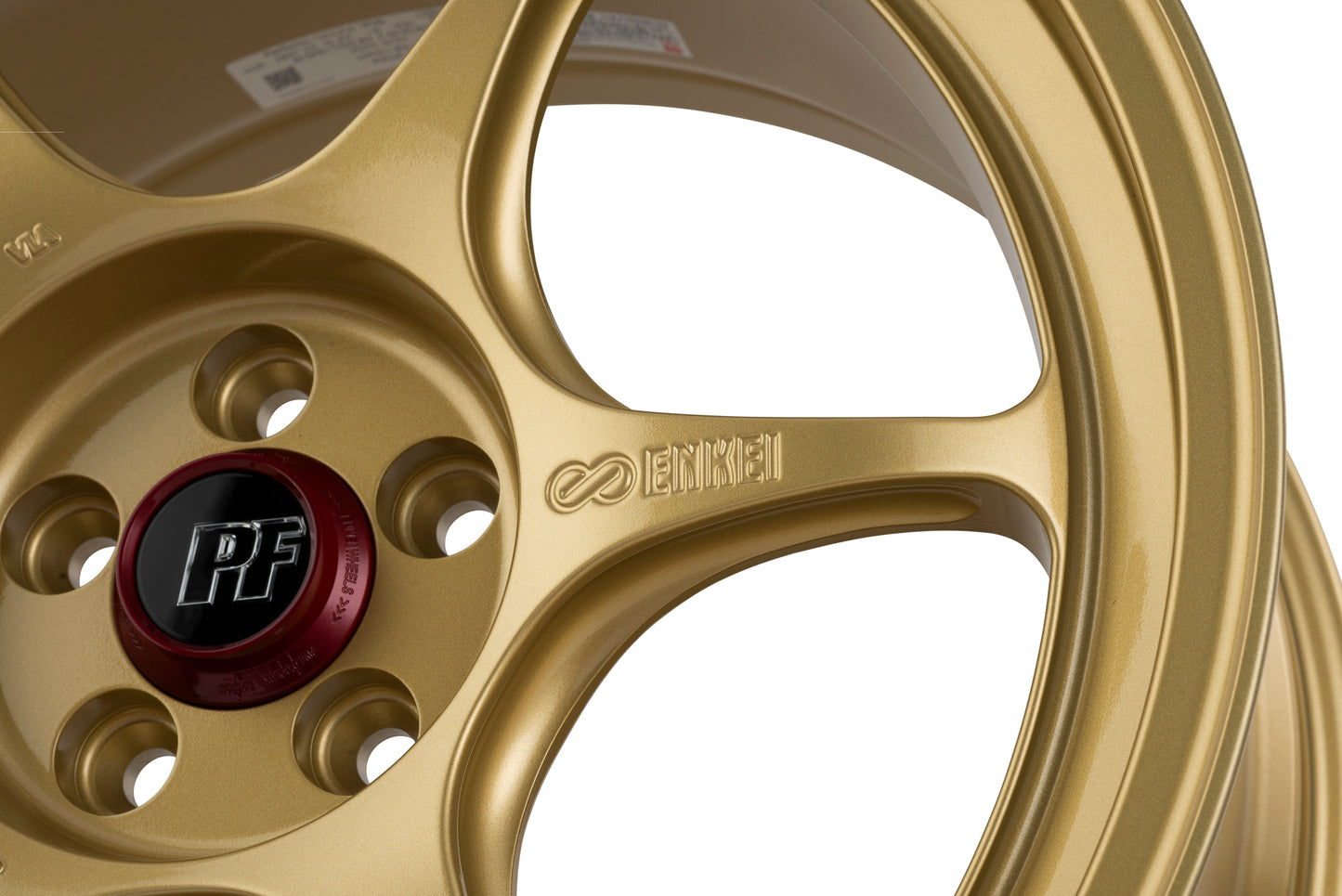 Enkei PF06 17x9 +35 5x114.3 - Gold Wheel