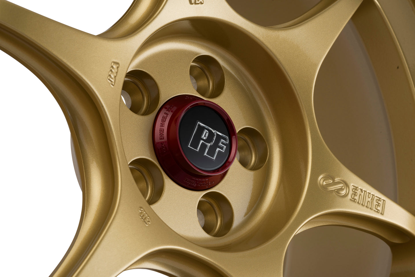 Enkei PF06 17x9 +35 5x114.3 - Gold Wheel