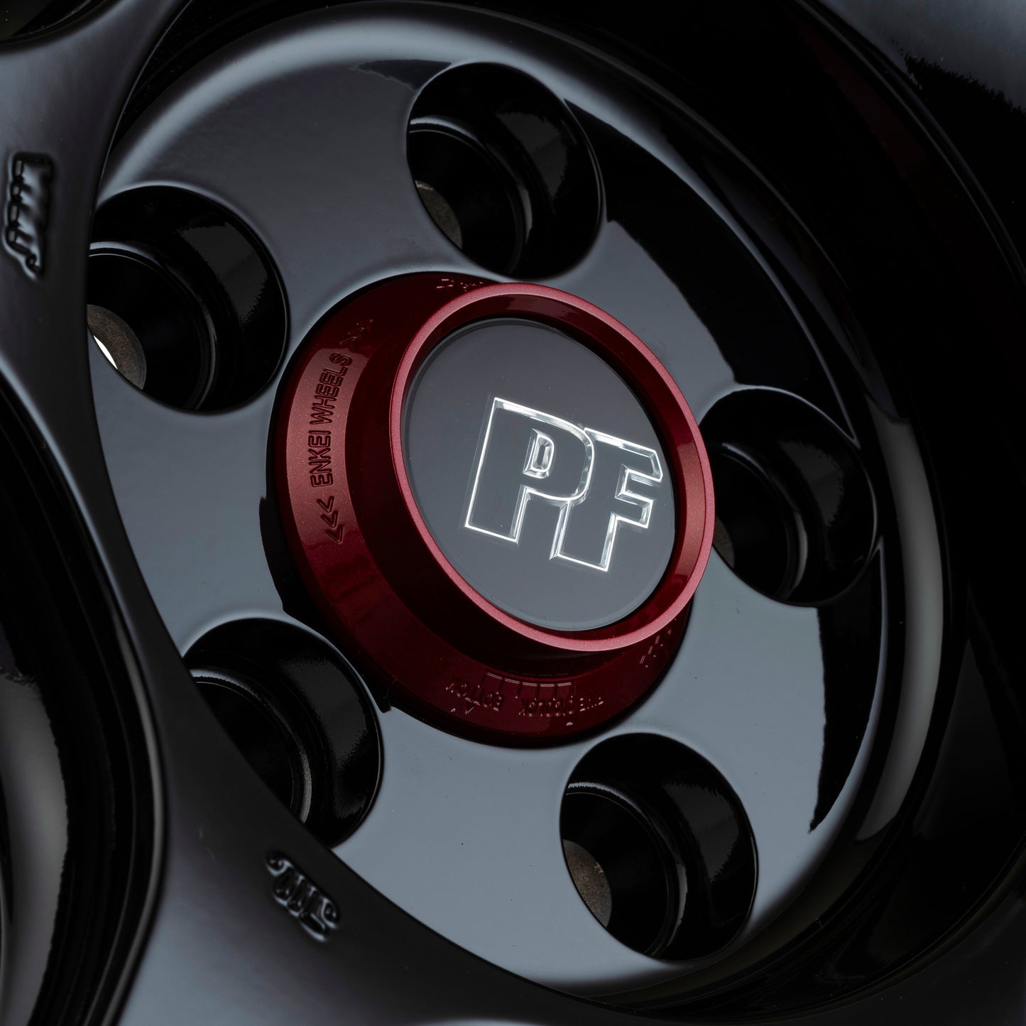 Enkei PF06 17x8.5 +30 5x114.3 - Black Wheel