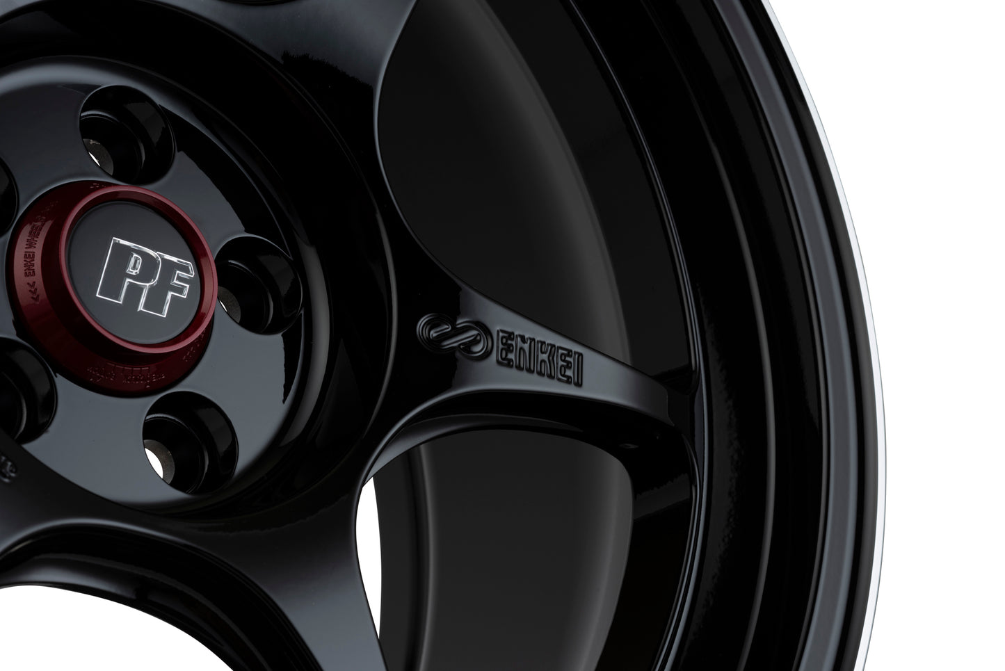 Enkei PF06 17x8.5 +30 5x114.3 - Black Wheel