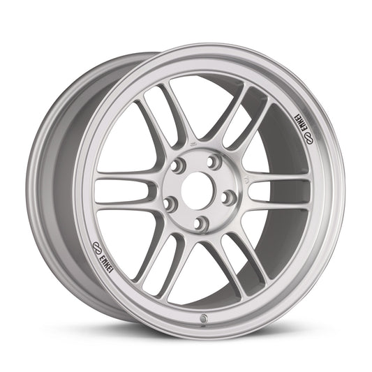 Enkei RPF1 17x10 5x114.3 18mm Offset 73mm Bore Silver Wheel