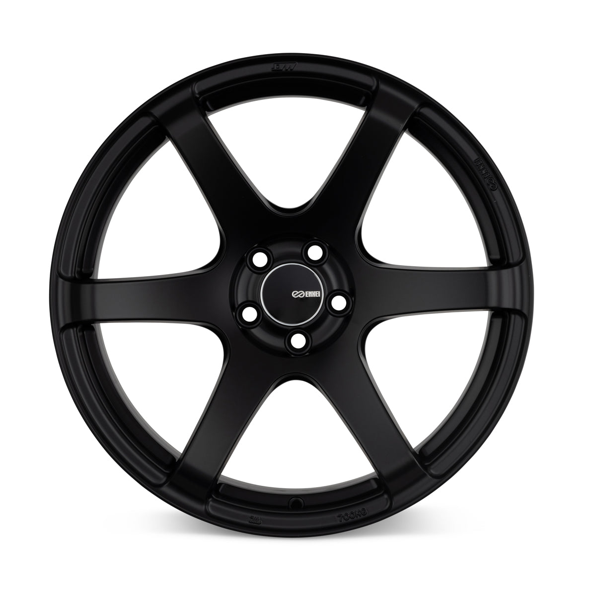 Enkei T6S 17x9 35mm Offset 5x114.3 Bolt Pattern 72.6 Bore Matte Black Wheel