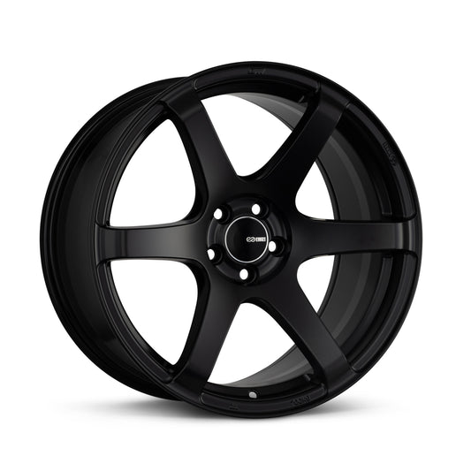 Enkei T6S 17x9 35mm Offset 5x114.3 Bolt Pattern 72.6 Bore Matte Black Wheel