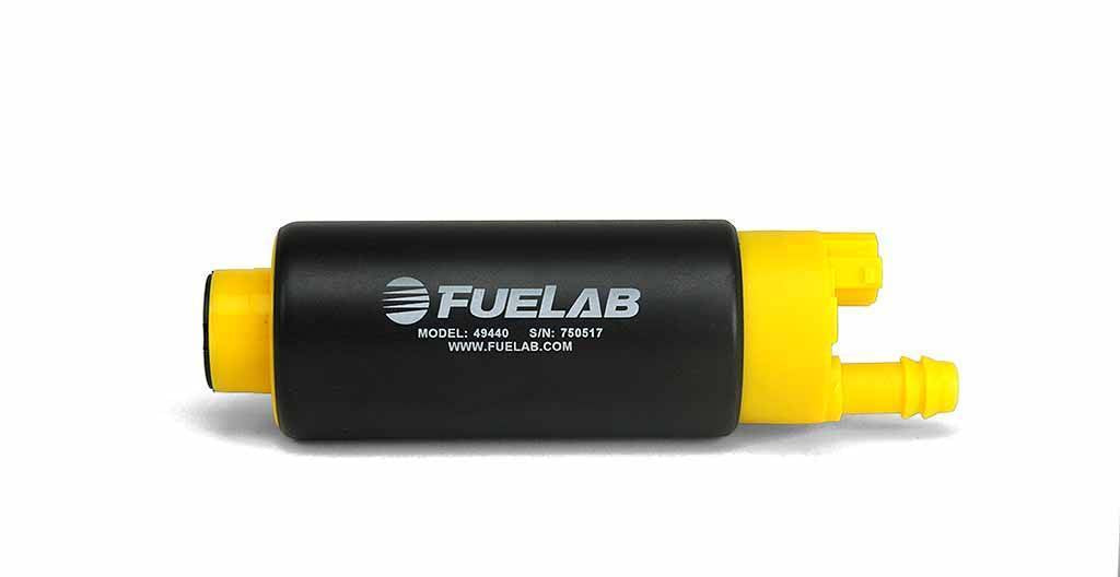 Fuelab 494 High Output In-Tank Electric Fuel Pump - 340 LPH / E85 - Center Inlet
