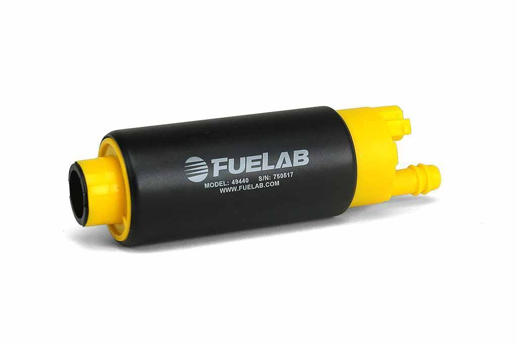 Fuelab 494 High Output In-Tank Electric Fuel Pump - 340 LPH / E85 - Center Inlet