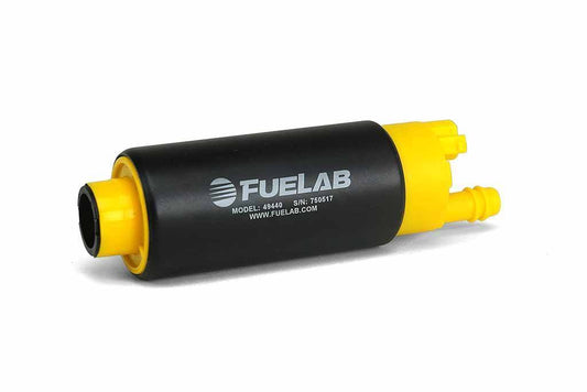 Fuelab 494 High Output In-Tank Electric Fuel Pump - 340 LPH / E85 - Center Inlet