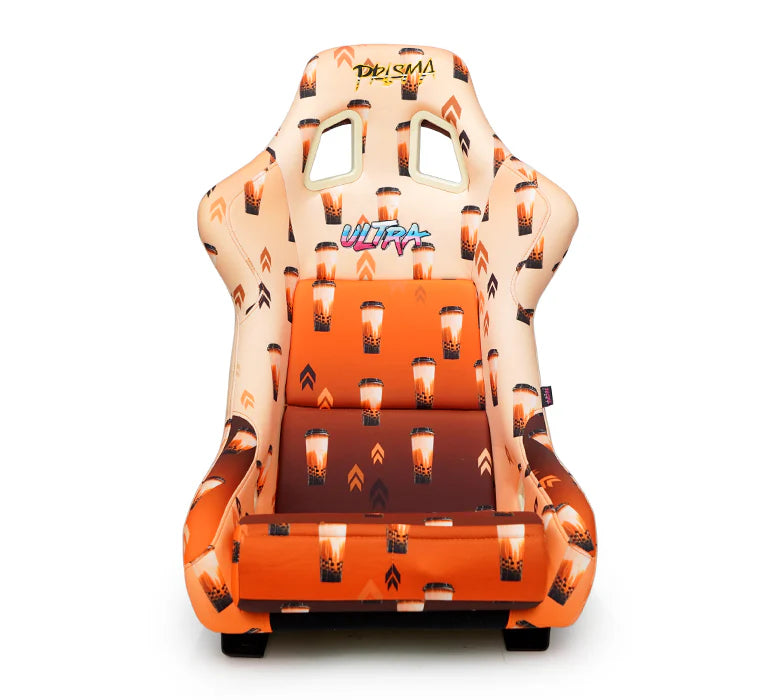 NRG FRP Bucket Seat PRISMA Boba Edition - Gold Pearl Back - Medium
