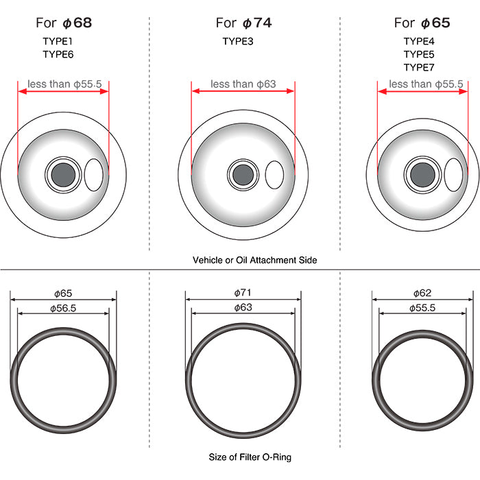 HKS Oil Filter for S14 S15 SR20DET Nissan 240sx (Type 1)