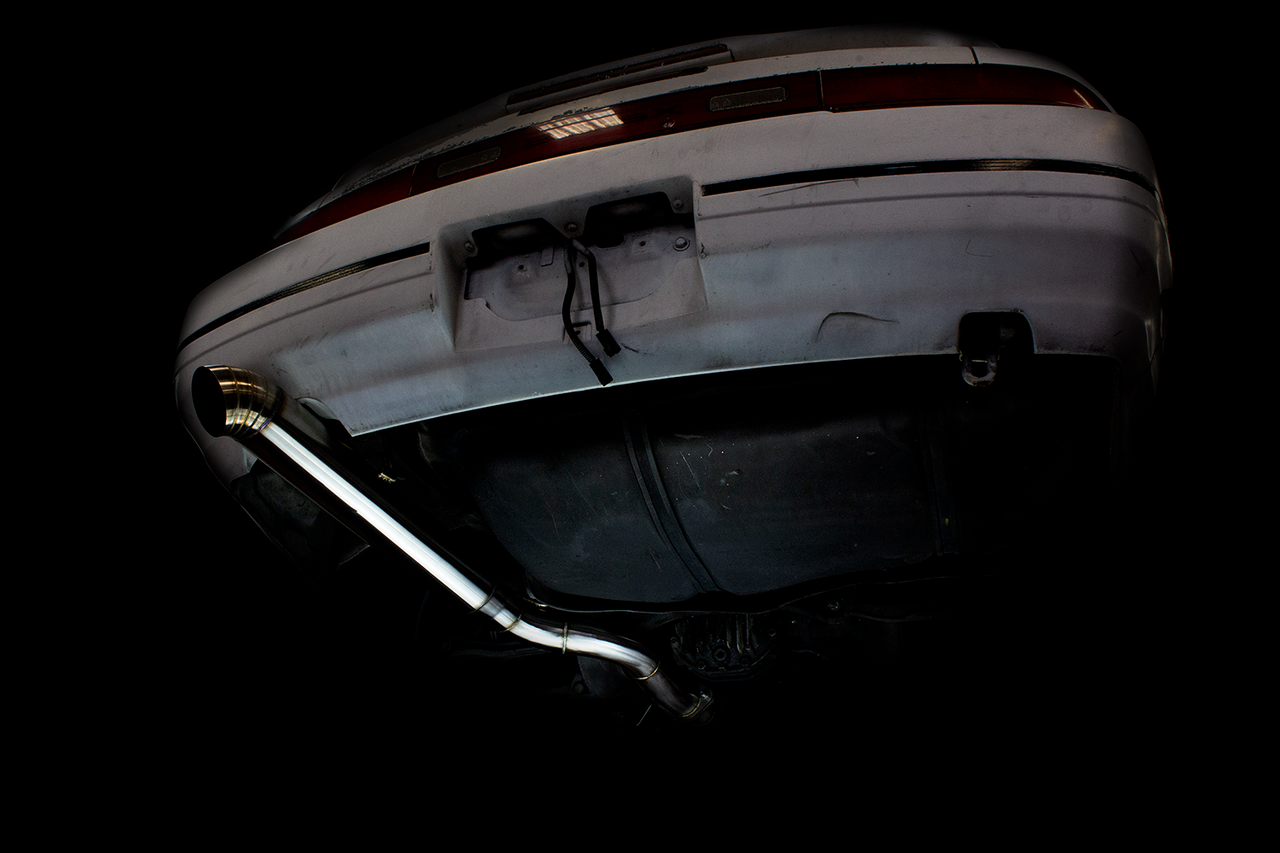 ISR Performance Series II - EP Single Tip Blast Pipe Exhaust Non Resonated- 240sx S13