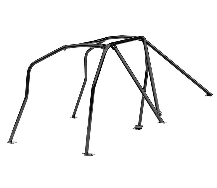 Cusco Safety21 Roll Cage 7pt Steel Black - 240sx S13 Coupe Non-Sunroof