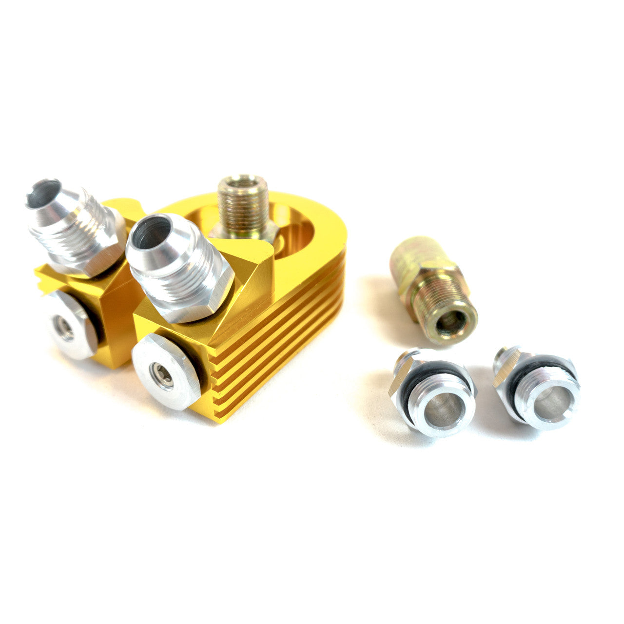 ISR Performance V2 8AN - 16 Row Oil Cooler Kit - Nissan SR20DET S13