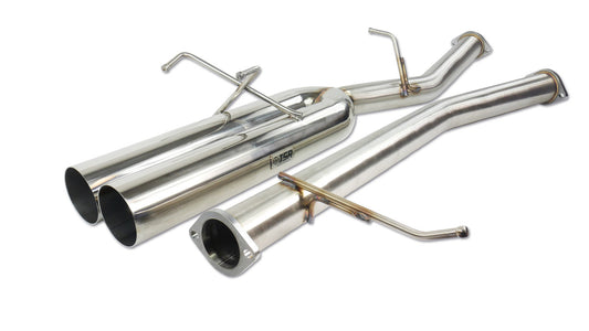 ISR Performance EP (Straight Pipe) Dual Tip Exhaust 4in - 240sx S13