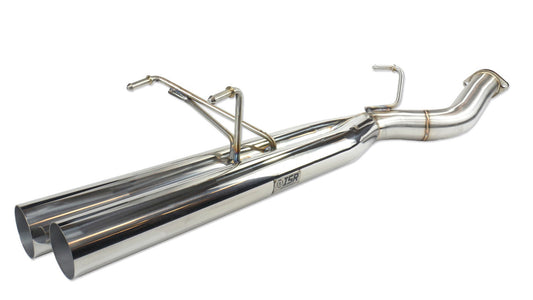 ISR Performance Series II - EP Dual Tip Blast Pipe Exhaust Kit - Non Resonated 240sx S14