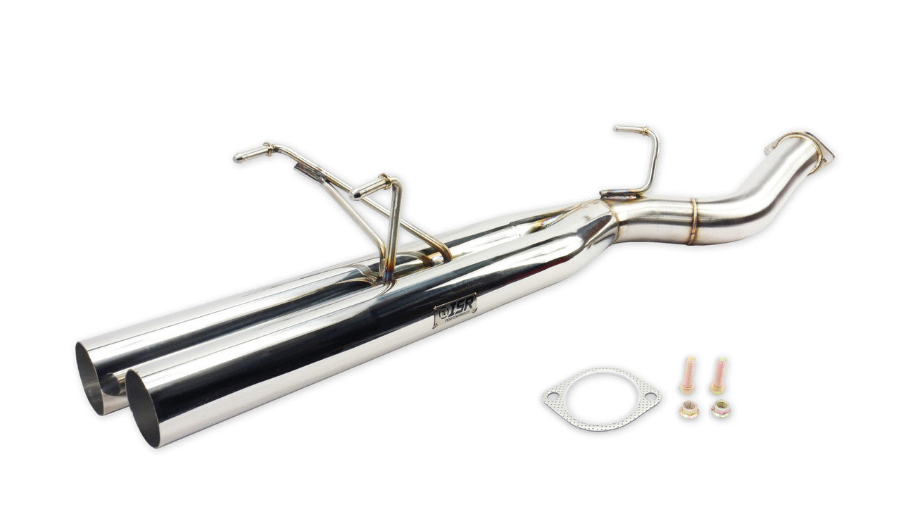 ISR Performance Series II - EP Dual Tip Blast Pipe Exhaust Kit Resonated 240sx S13