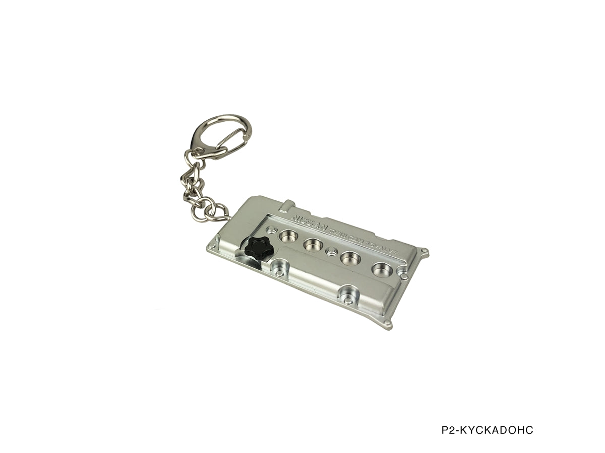 P2M Metal Keychain Nissan KA24 KA24 DOHC