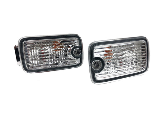 P2M 180sx Kouki Type-X Front Position + Turn Bumper Lights - Dual Post - PAIR