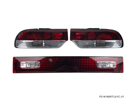 P2M S13 240sx 180sx Hatchback Rear Tail Light Kit Crystal - SET