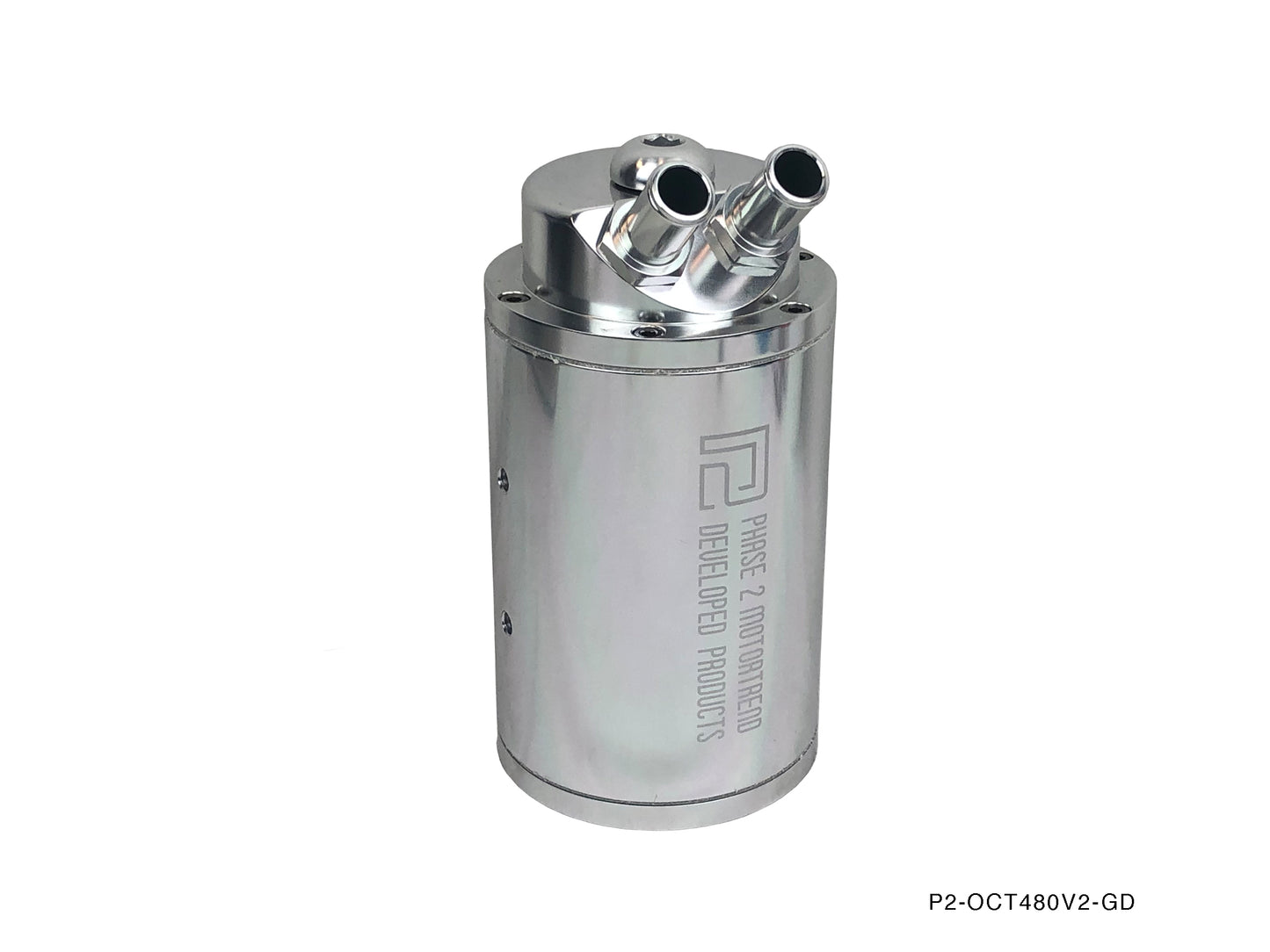 P2M Oil Catch Tank V2 with Breather Filter - Large 250cc