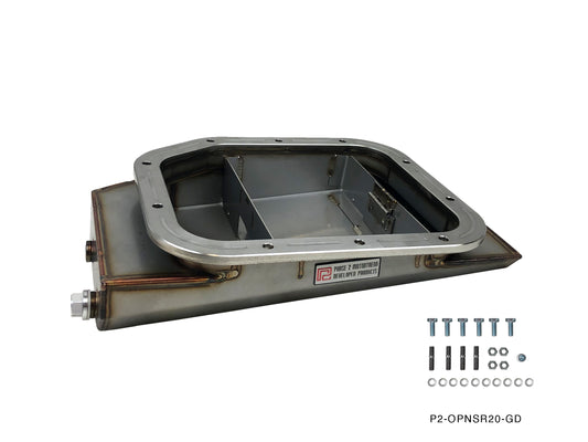 P2M Oversized Baffled Oil Pan Nissan S13/S14/S15 SR20DET