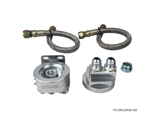 P2M Nissan SR20DET Oil Filter Relocation Kit