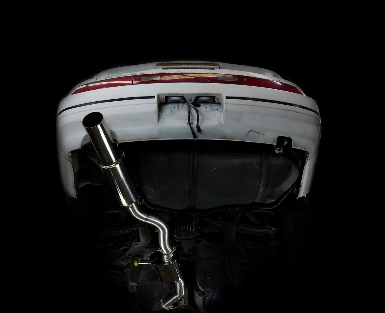 ISR Performance Series II - GT Single Exhaust System - Resonated - 240sx S13