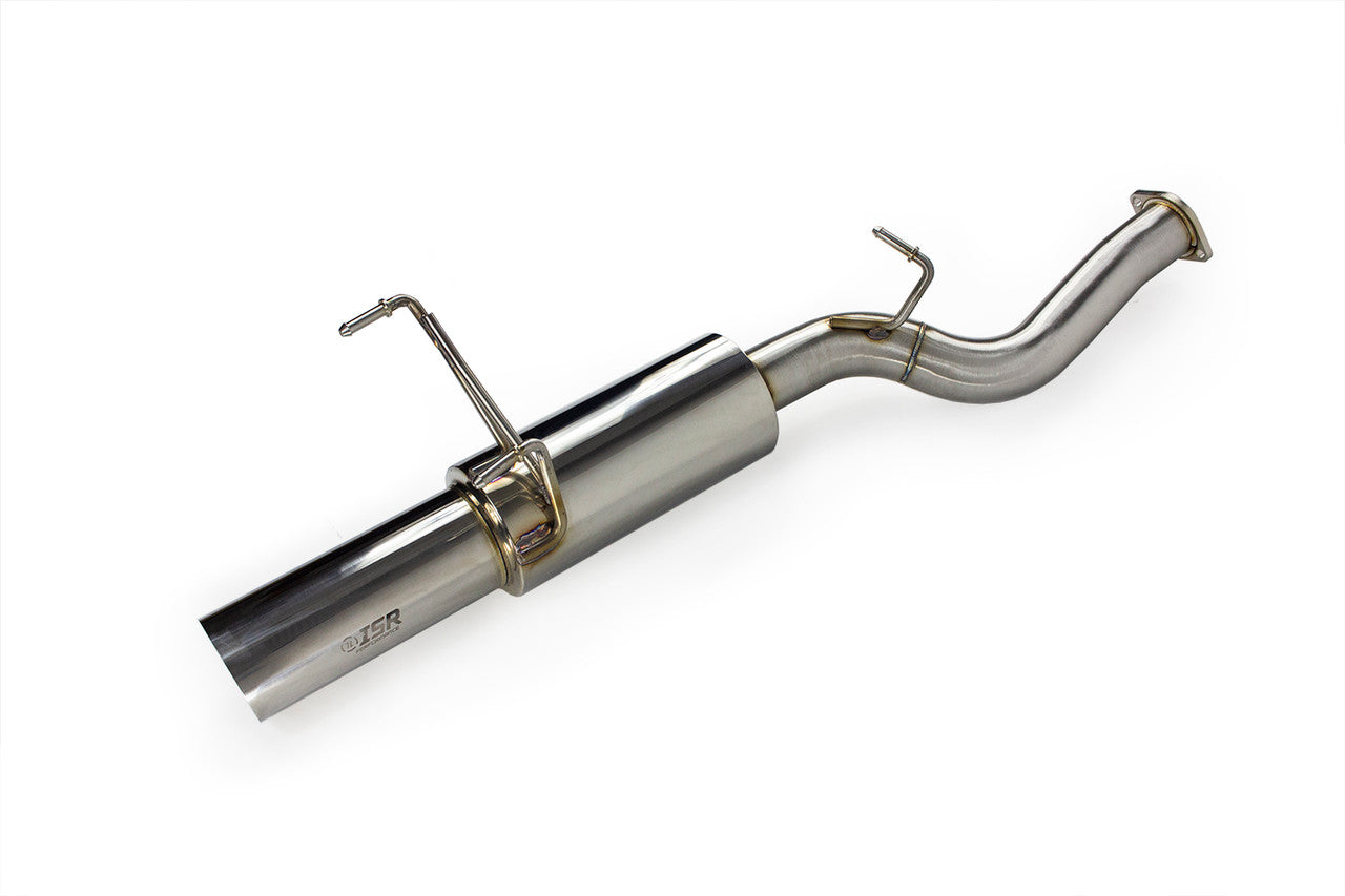 ISR Performance Series II - GT Single Exhaust System - Resonated - 240sx S13