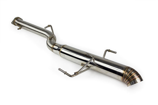 ISR Performance Series II - EP Single Tip Blast Pipe Exhaust - Resonated - 240sx S14