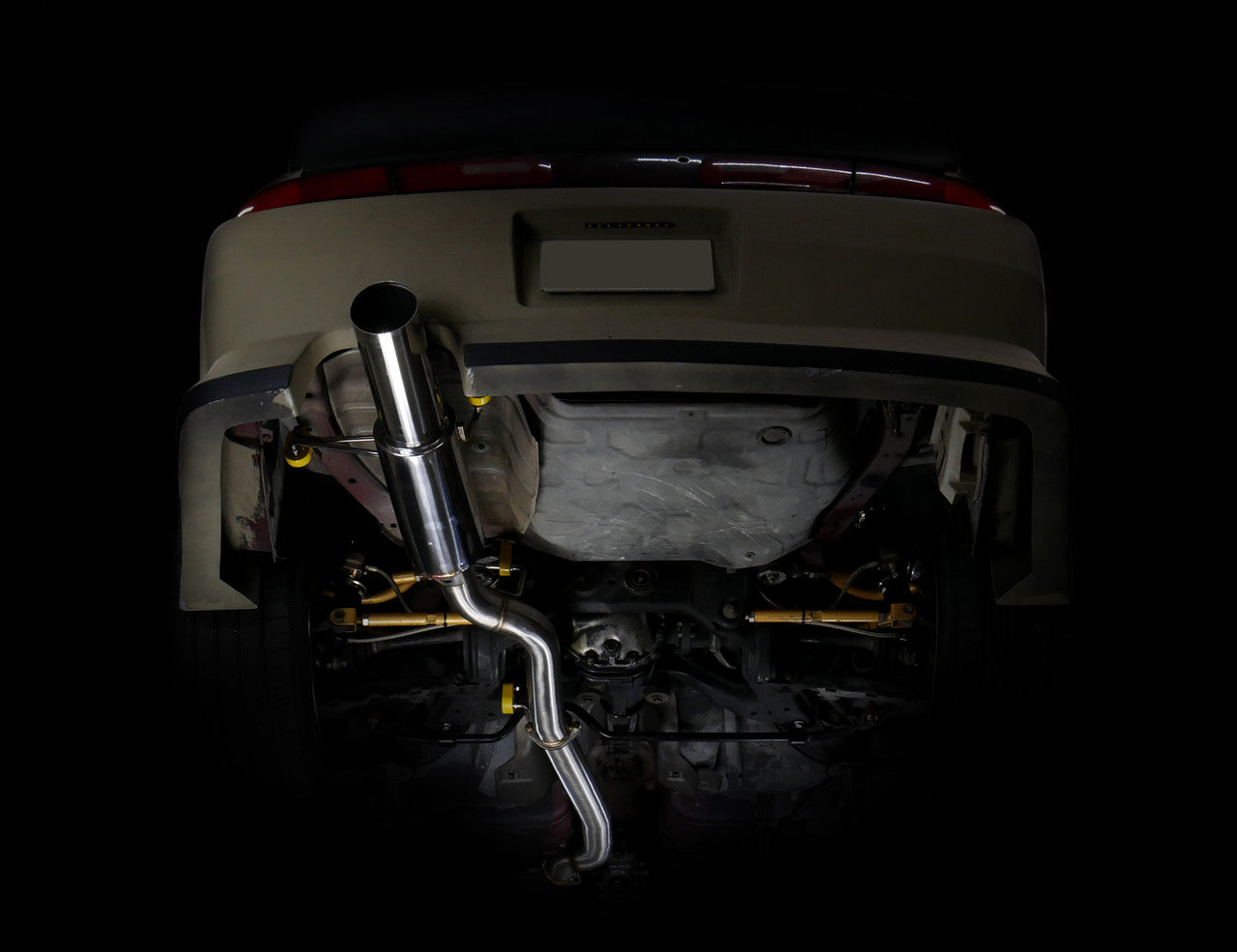 ISR Performance Series II - GT Single Exhaust System - Non Resonated - 240sx S14